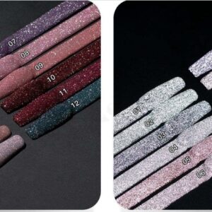 Reflective diamond disco gel G27