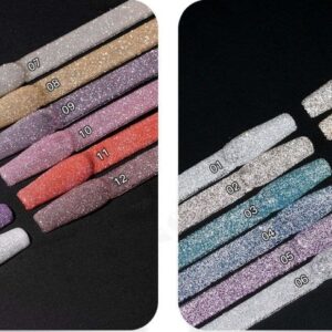 Reflective diamond disco gel G17