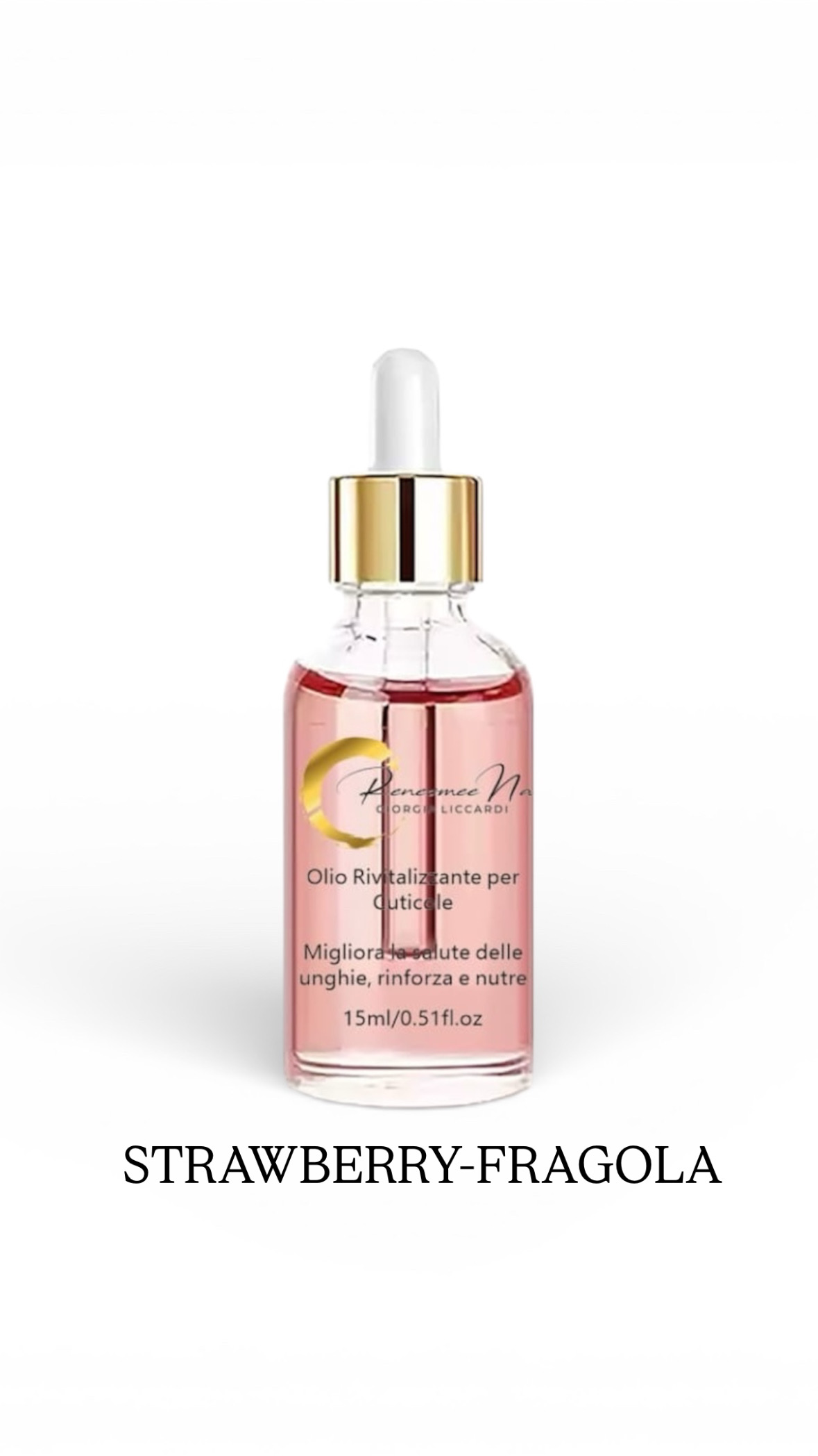 Olio rivitalizzante per cuticole STRAWBERRY-FRAGOLA