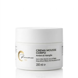 CREMA MOUSSE CORPO AMBRA E VANIGLIA